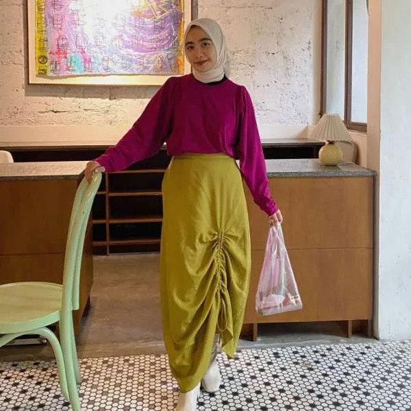 Inspirasi Gaya Cewe Kue ala Agni