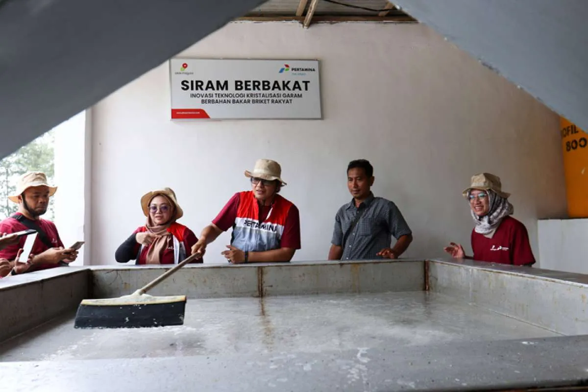 Inovasi PHE WMO Siapkan Petani Garam di Segala Cuaca Lewat Salt Centre Terintegrasi