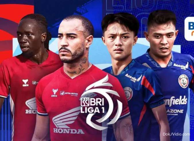 Link Live Streaming PSM vs Arema, Jadwal BRI Liga 1 Hari Ini (15/9)