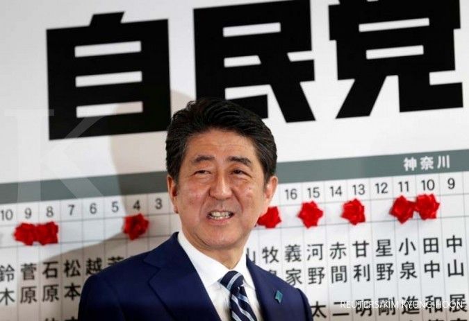 Kemenangan spektakuler Shinzo Abe di Pemilu Jepang
