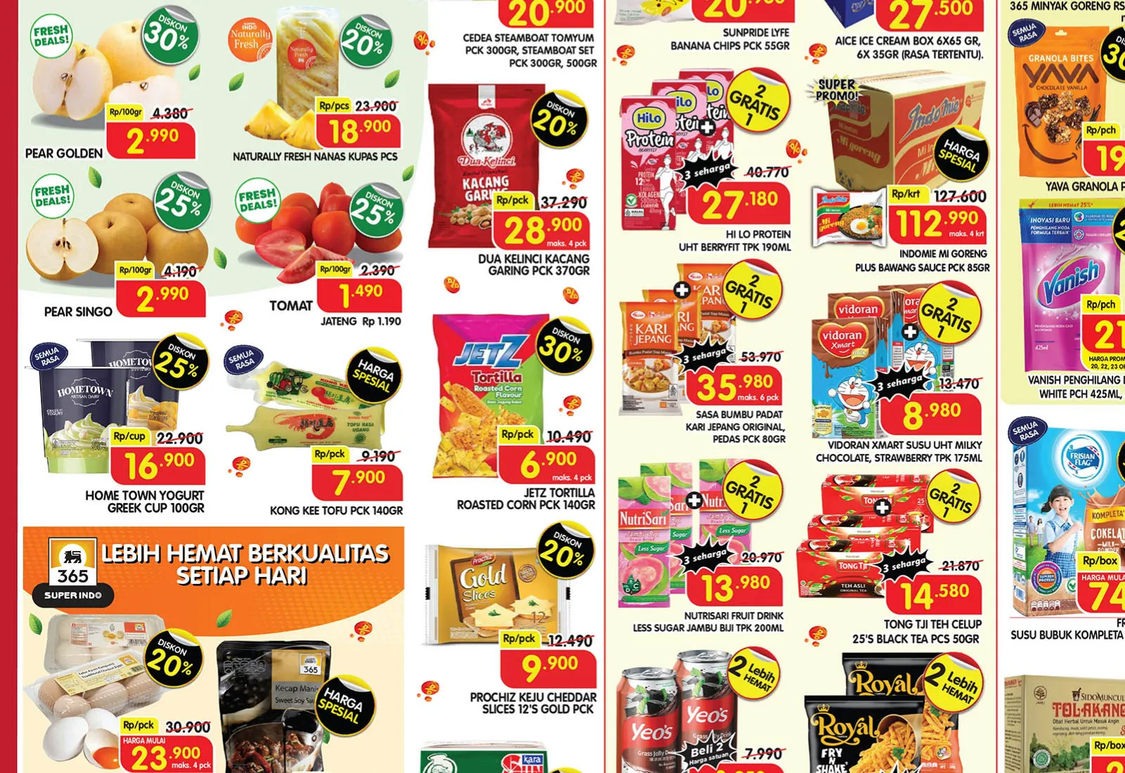 Promo Superindo Weekday Periode 20-23 Oktober 2025