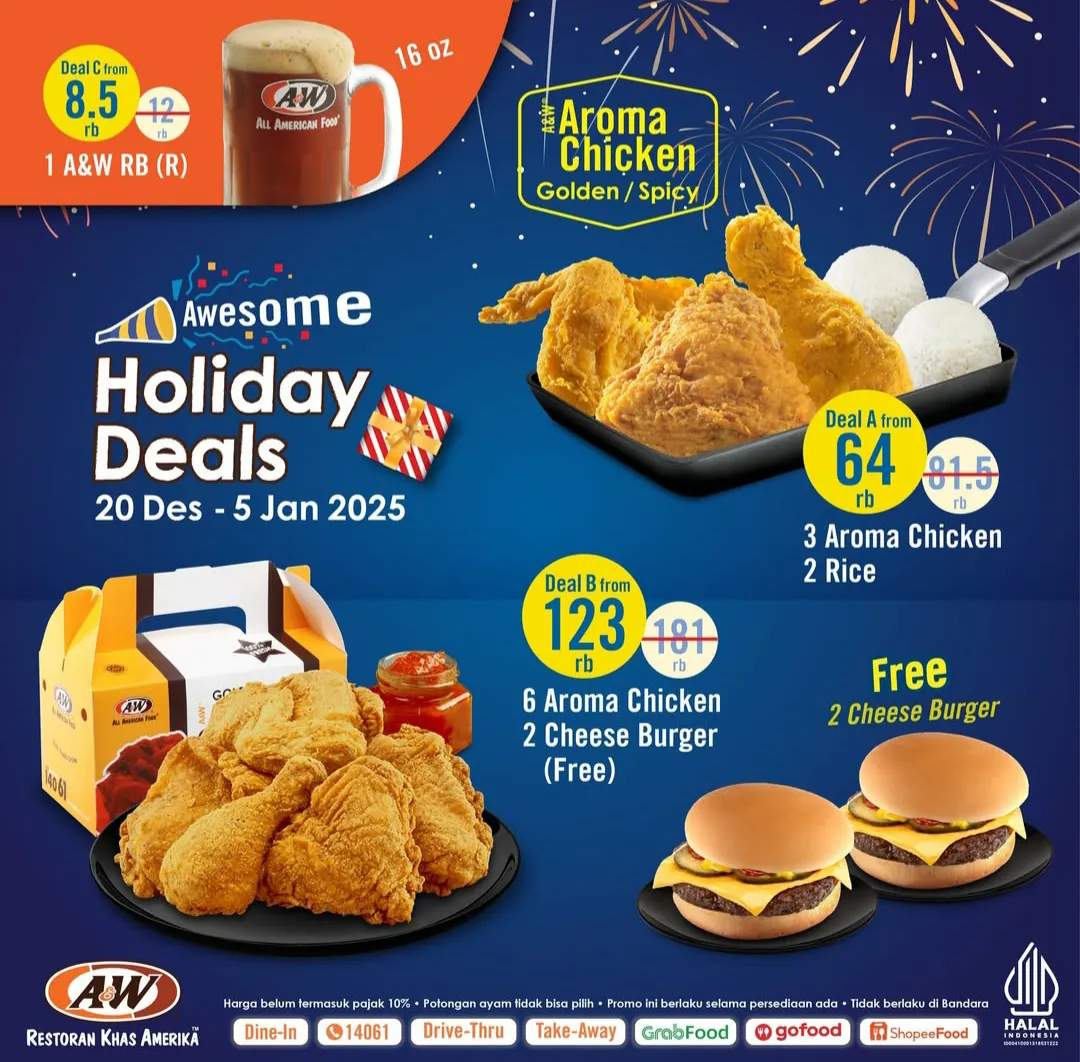 AW Restoran libur akhir tahun 2024