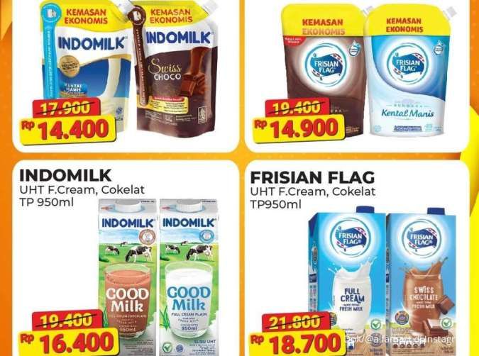 Promo Alfamart 1-7 Februari 2025, Indomilk Sampai Frisian Flag Spesial Paling Murah