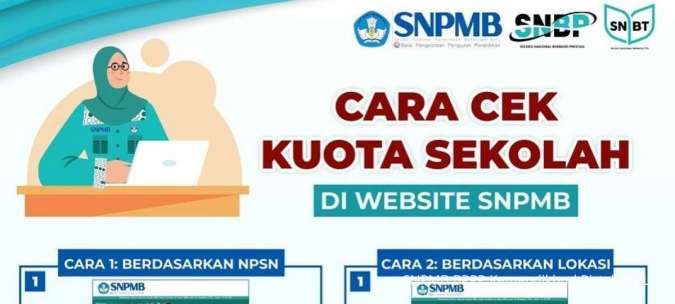 Cek Kuota SNBP 2023 di Snpmb.bppp.kemdikbud.go.id, Simak Cara dan Jumlah Kuotanya