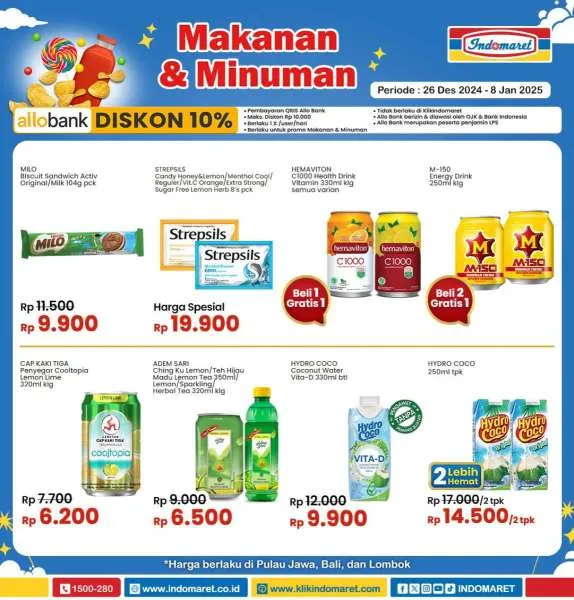 Promo Indomaret Super Hemat Periode 26 Desember 2024-8 Januari 2025