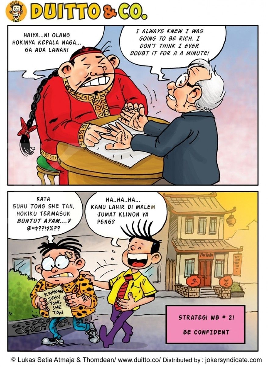 Strategi WB ke-21: Be Confident