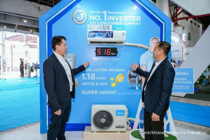 Midea Tawarkan Solusi Sistem Tata Udara Komersial hingga RumahTangga di Pameran RHVAC