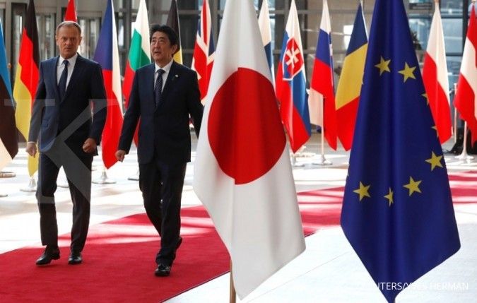 Uni Eropa dan Jepang menyepakati perjanjian perdagangan bebas terbesar di dunia