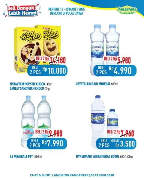 Promo Hypermart Beli Banyak Lebih Hemat Periode 14-20 Maret 2025