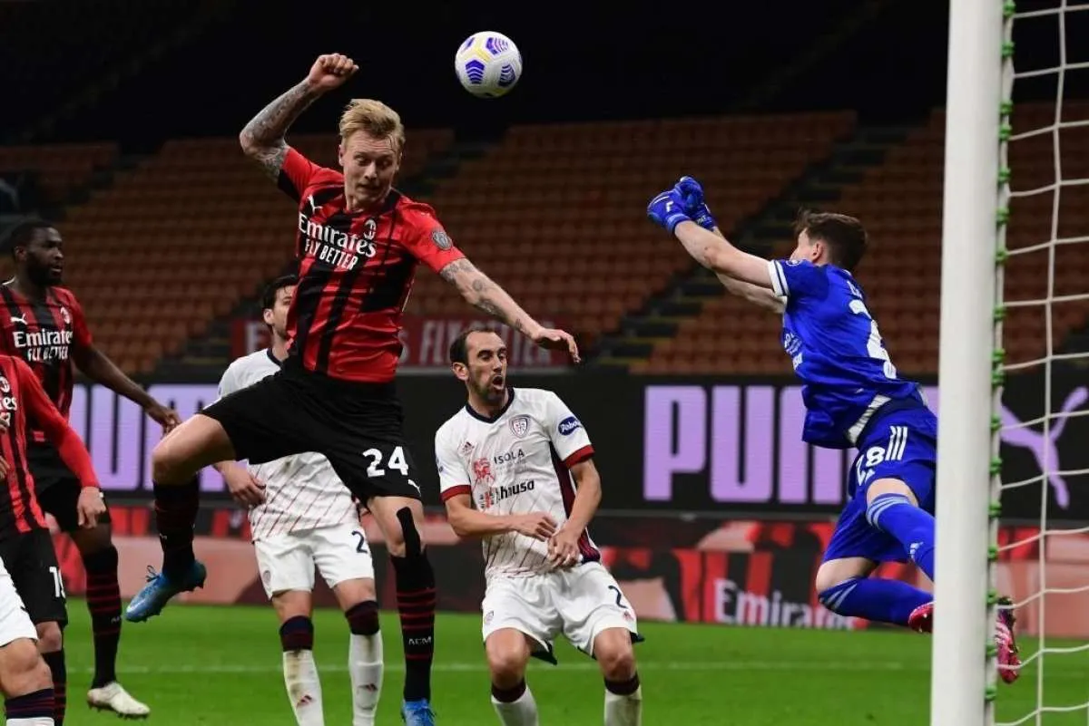 AC Milan vs Cagliari: Seri 0-0 dari Rossoblu, Rossoneri bertahan di 4 besar Serie A