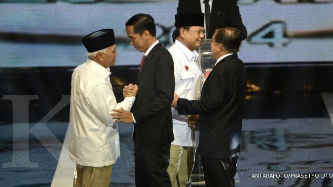Netizen mendukung Jokowi-JK di debat capres