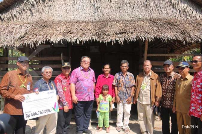 PLN melistriki 1.233 pelanggan di tiga desa Pulau Siberut, Mentawai