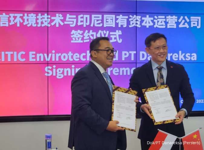 Danareksa Teken Nota Kesepahaman dengan Citic Environment Investment Group Co.Ltd