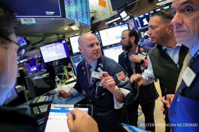 Wall Street naik tiga hari berturut-turut