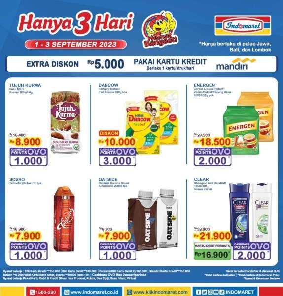 Katalog Promo JSM Indomaret Terbaru 1-3 September 2023