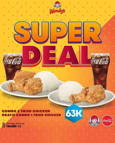 Promo Wendys Super Deal