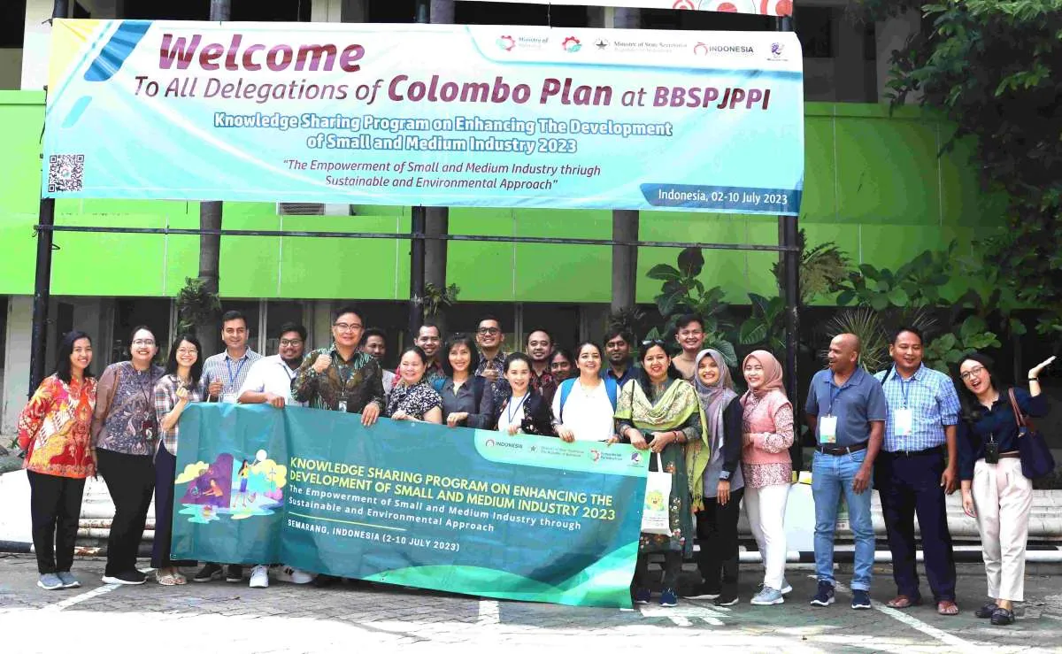 Balai Kemenperin Kenalkan Inovasi Teknologi Ramah Lingkungan ke Delegasi Colombo Plan