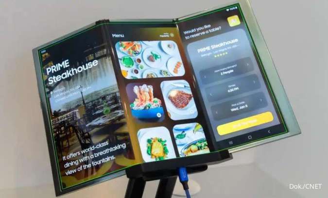 Bocoran desain Samsung Galaxy G Fold