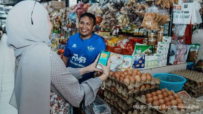 Dorong Pedagang Naik Kelas, BSI Siapkan Transaksi Digital di Pasar