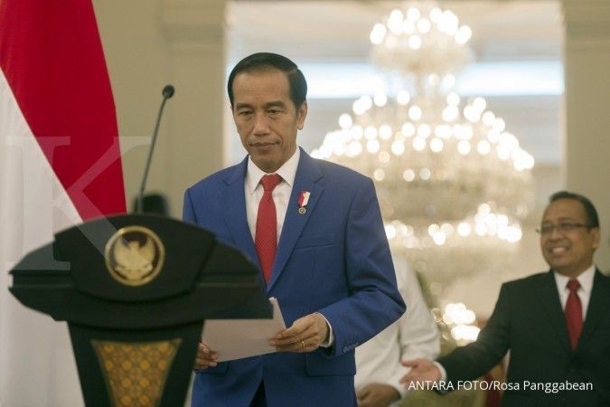 Jokowi: Menteri fokus kerja, tidak usah kampanye