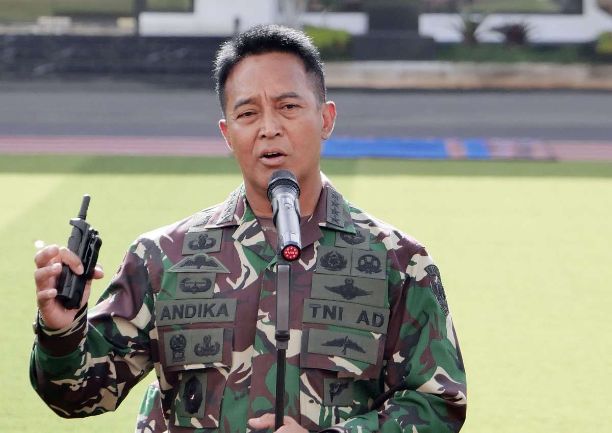 KSAD Andika Perkasa Jadi Calon Tunggal Panglima TNI