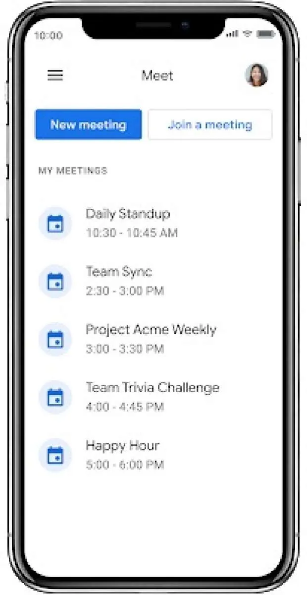 Bisa menampilkan jadwal meeting, begini penampilan baru Google Meet