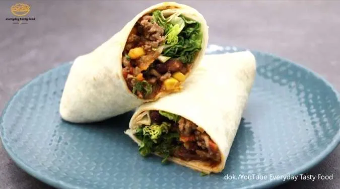 Resep Bungkus Tortilla Chili Con Carne