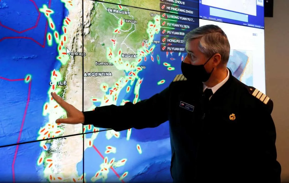 Armada kapal ikan China merapat ke Amerika Selatan, Chili waspada