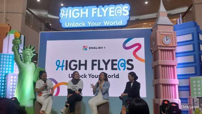 High Flyers 4.0 dari English 1, Melatih Anak Langsung Menggunakan Bahasa Inggris 