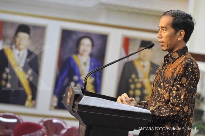 Jokowi: Menteri tak capai target, maaf saya ganti