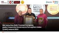  BNI Sekuritas Raih Trusted Company CGPI 2023