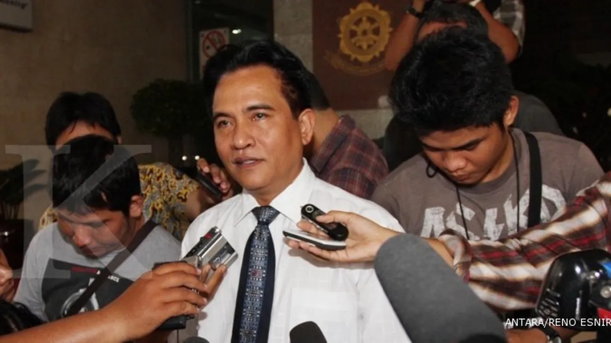 MK menolak uji materi UU Pilpres versi Yusril