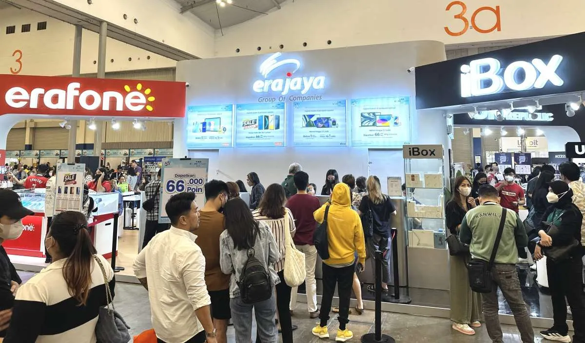 Ratusan Unit iPhone 14 Diserbu Pengunjung BCA Expoversary 2023
