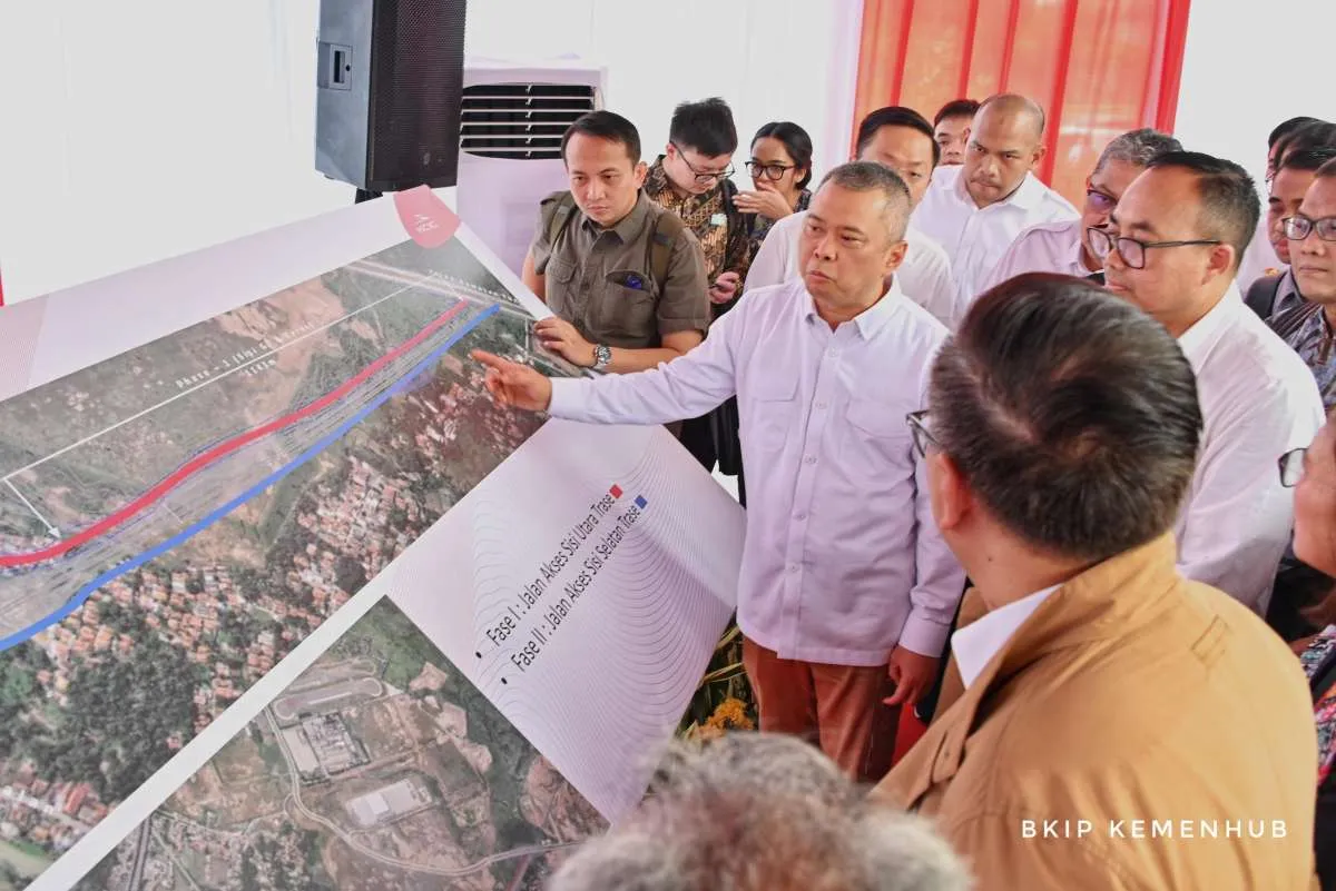 Menhub Dudy Dorong Percepatan Pembangunan Akses Jalan ke Stasiun KeretaCepat Karawang
