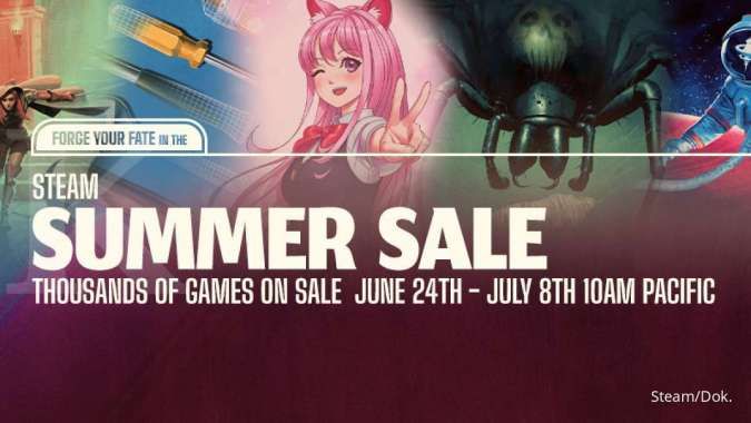Steam Summer Sale 2021 telah dimulai, belanja game murah meriah