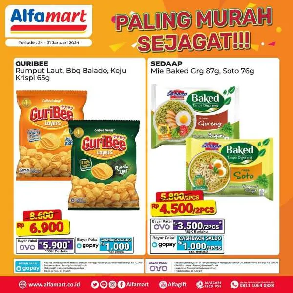 Promo Alfamart Paling Murah Sejagat Periode 24-31 Januari 2024