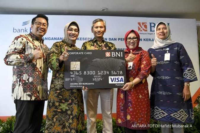 Transaksi kartu kredit Bank BNI dan CIMB Niaga tumbuh signifikan tahun 2019