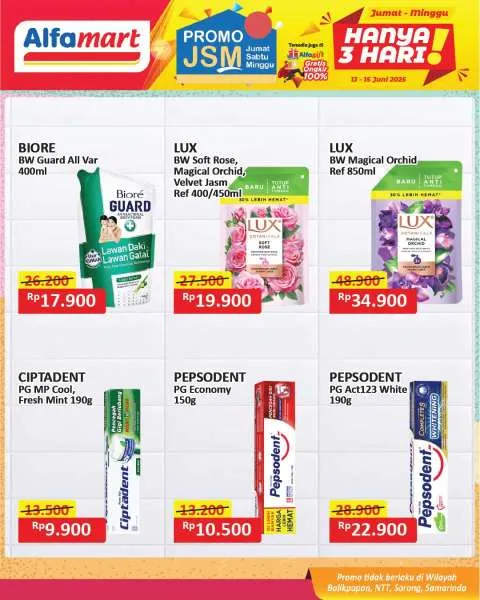 Promo JSM Alfamart Periode 13-15 Juni 2025