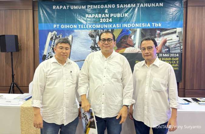 Laba Bersih Gihon Telekomunikasi (GHON) Menyusut 27,3% di Kuartal I-2024