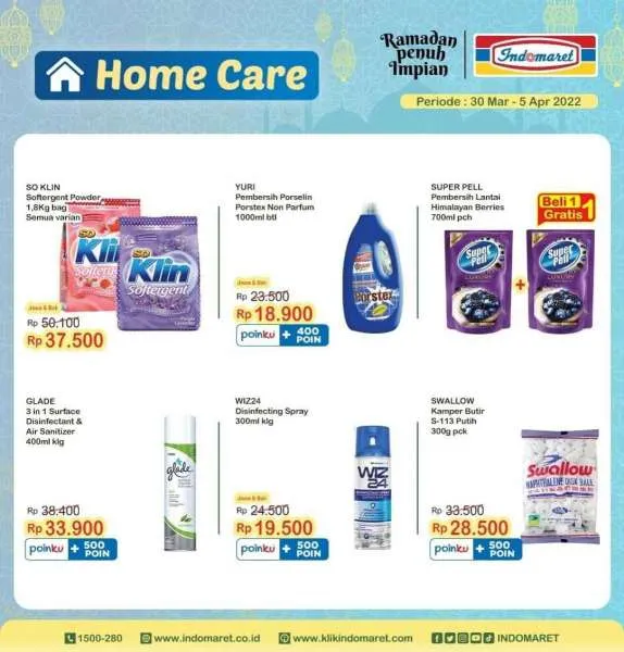 Promo Indomaret Super Hemat Periode 30 Maret-5 April 2022