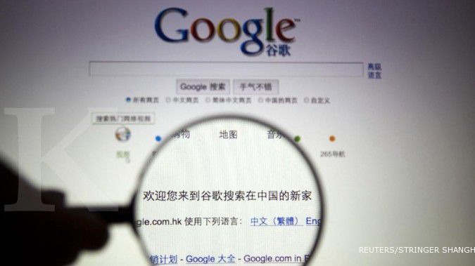 Politik China bertransisi, Google diblokir