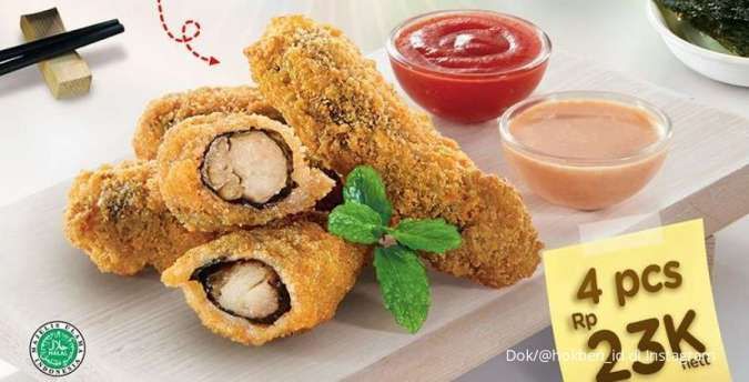 Promo HokBen Terbaru di Bulan April 2022, Crispy Nori Chicken dengan Harga Spesial