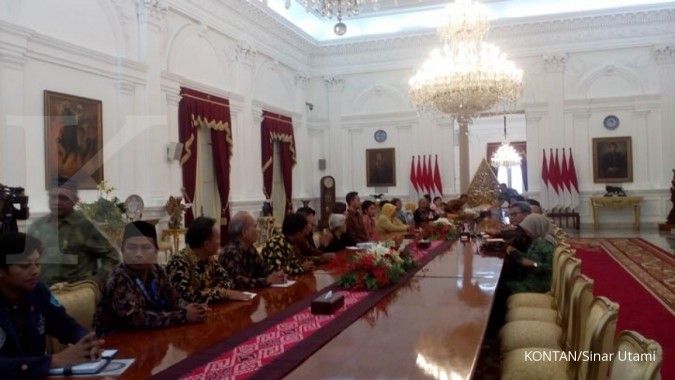 Jokowi bertemu aktivis Kamisan di Istana Merdeka