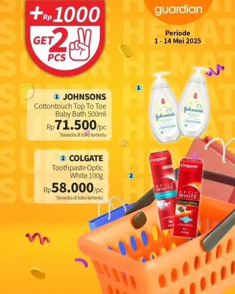 Promo Guardian Super Hemat Periode 1-14 Mei 2025