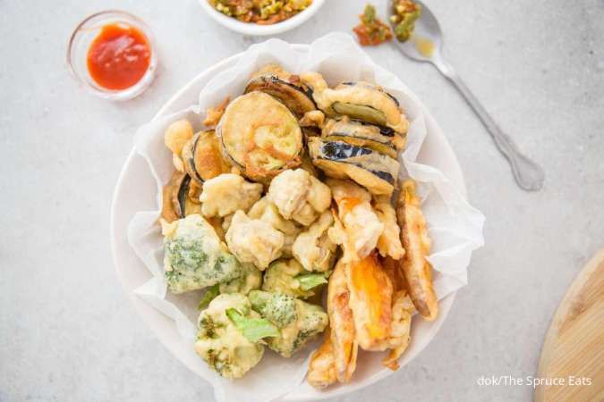 Resep Tempura Super Kriuk, Camilan Praktis ala Jepang Berisi Sayuran dan Seafood