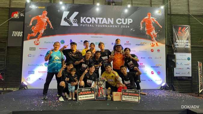 Selamat, Tim Futsal Bogasari Juara Kontan Cup 2024!