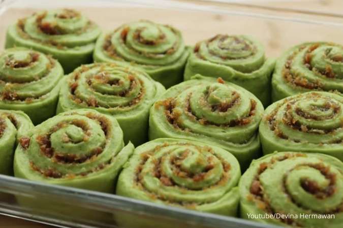 Resep Klepon Cinnamon Roll Tanpa Mixer untuk Sajian Natal Keluarga
