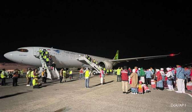 2 Pekan Haji 2024, Hampir Separuh Pesawat Garuda Terlambat Berangkat