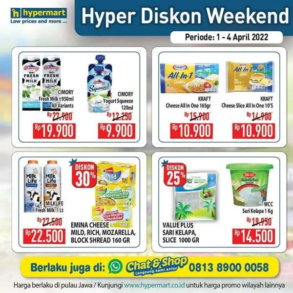 Promo JSM Hypermart Berlaku 1-4 April 2022