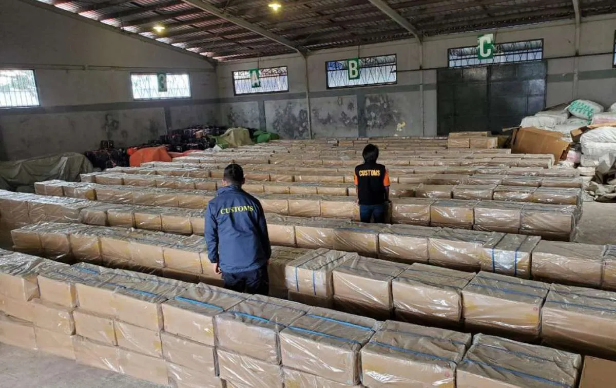Patroli Laut Bea Cukai gagalkan penyelundupan rokok ilegal di wilayah perairan Riau